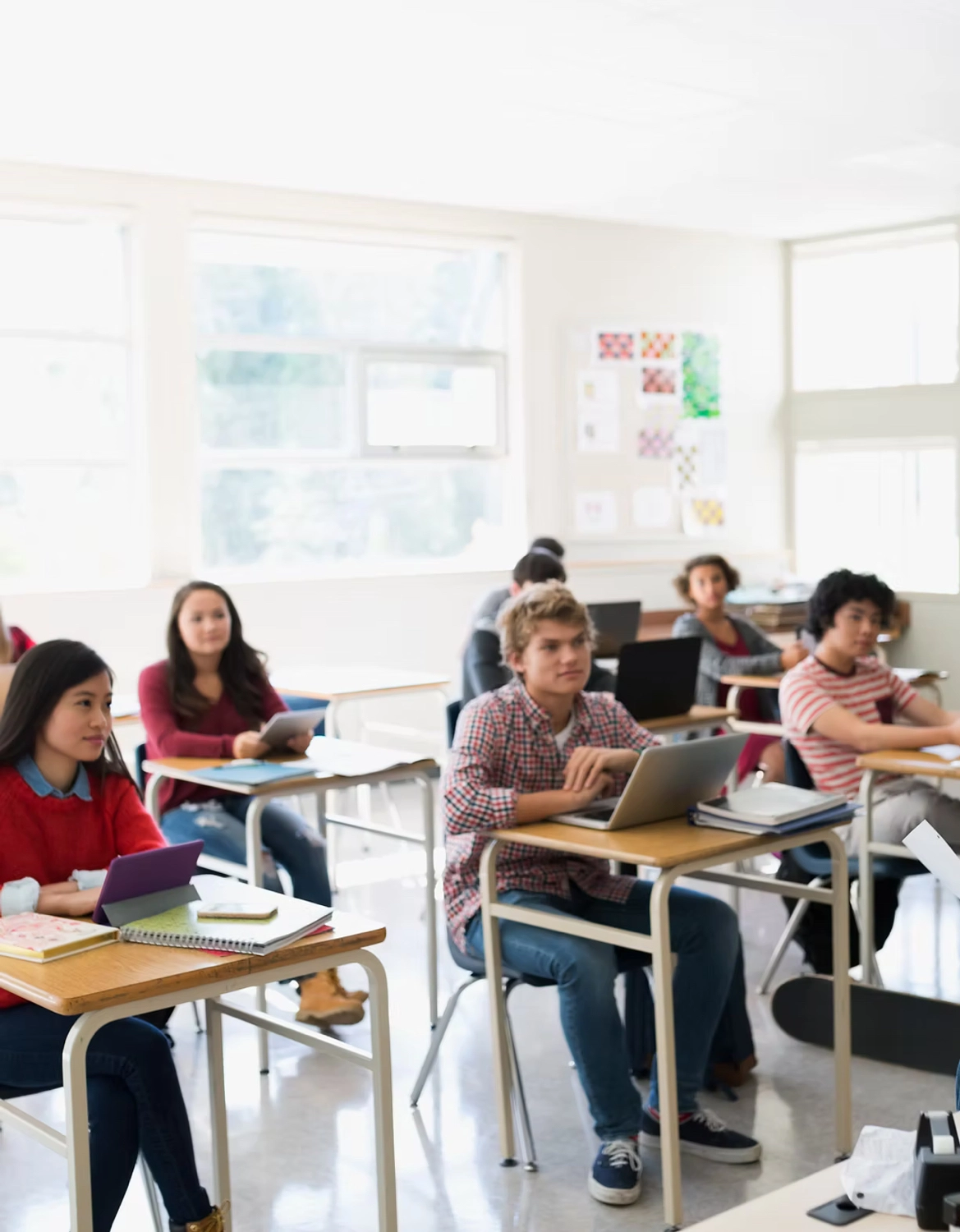 students in classroom